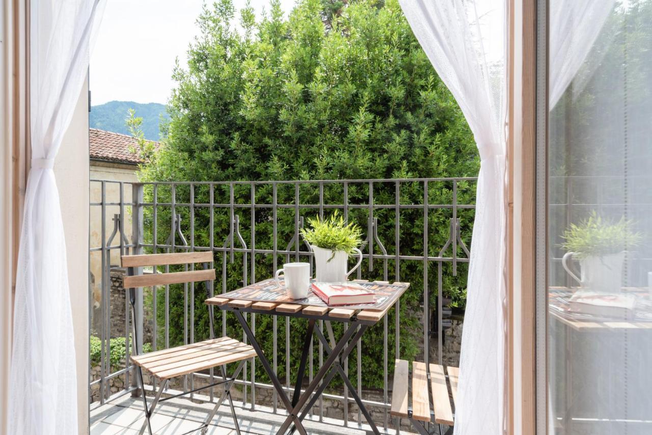 Lake Como Studio With Balcony And Private Parking Оссуччо Экстерьер фото